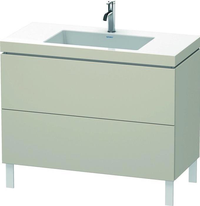 Actual product image Duravit Vanity unit L-CUBE m WT Vero Air 698x1000x480mm 1 HL taupe