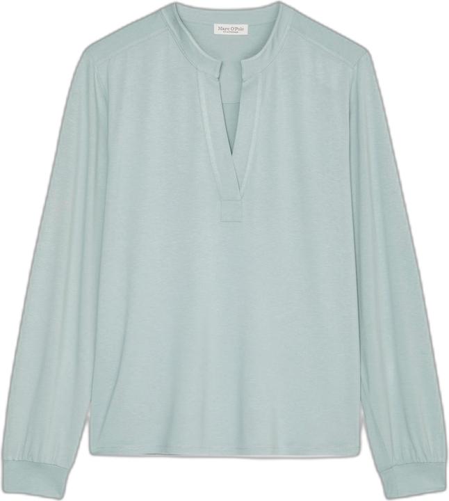 Actual product image Marc O'Polo ' long leeve v-neck bloue (S)