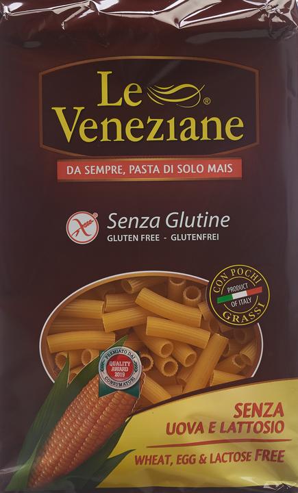 Image du produit Le Veneziane pâtes Tubetti de maïs sans gluten (250 g)