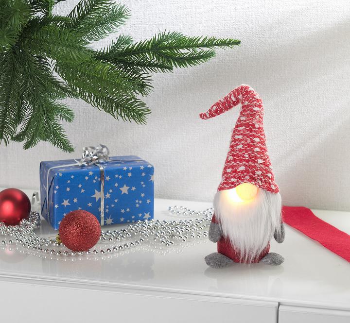 Actual product image Infactory Decorative gnome with luminous nose