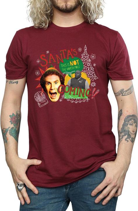 Immagine prodotto Elf North Pole Maglietta Uomo (S)