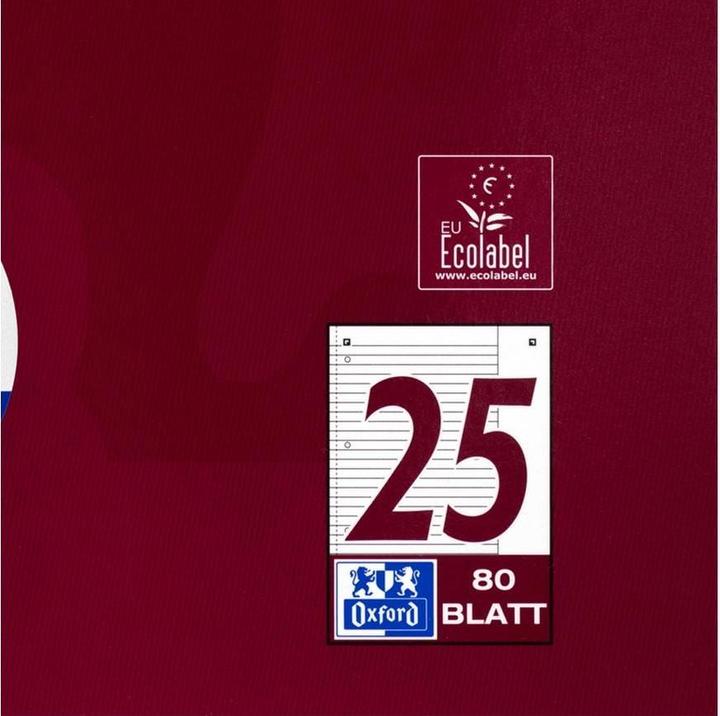 Produktbild Oxford Collegeblock (A4+, Liniert, Weicher Einband)