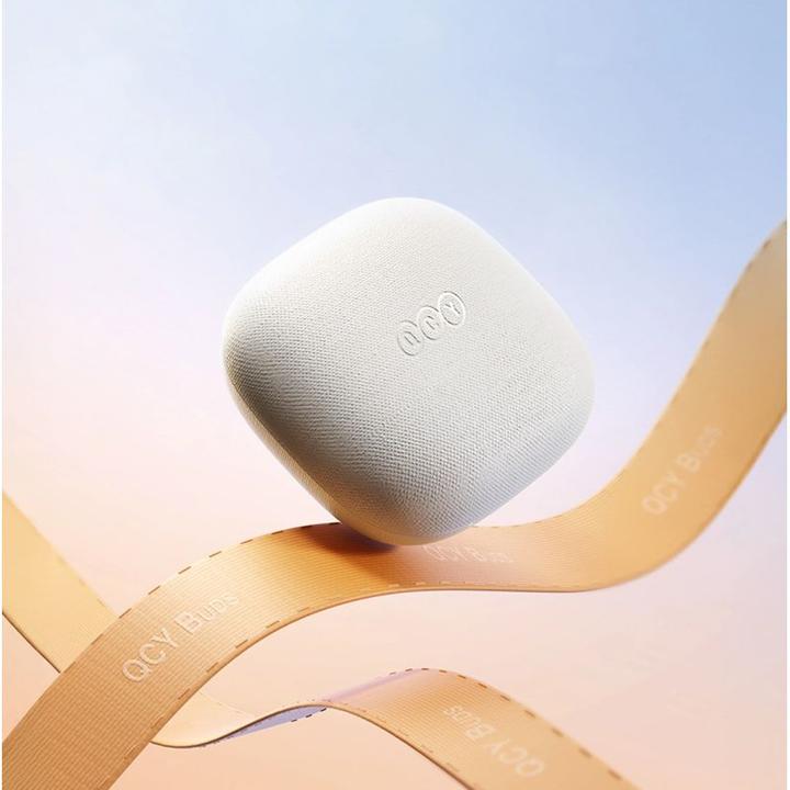 Actual product image QCY TWS Buds T43 ANC Headphones (white) (7 h, Wireless)