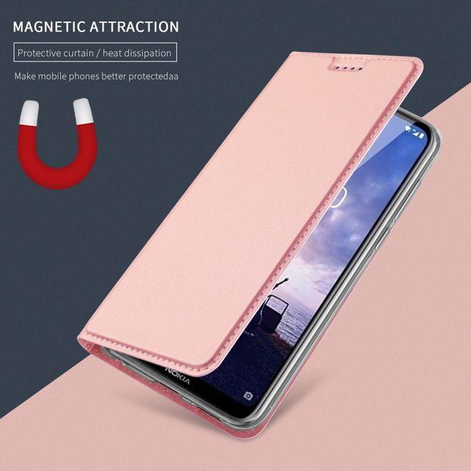 Produktbild MU Classic Classic Leder Bookcover Series (Nokia 6.1 Plus)