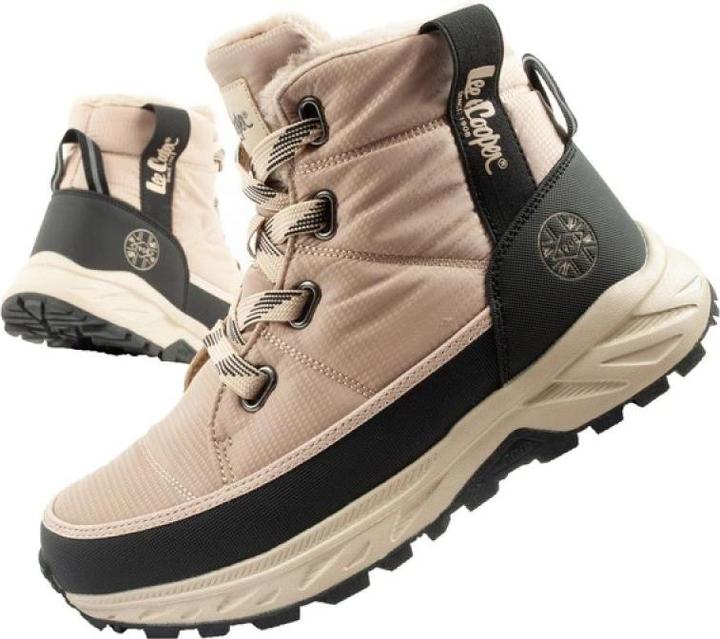 Produktbild Lee Cooper Damen-Trekkingschuhe beige schwarz (36)