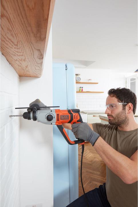 Actual product image Black & Decker Drill Chisel Hammer BEHS02K