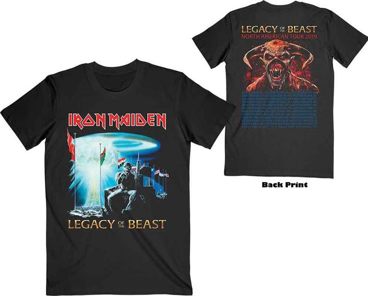 Actual product image Iron Maiden Two Minutes to Midnight (XL)