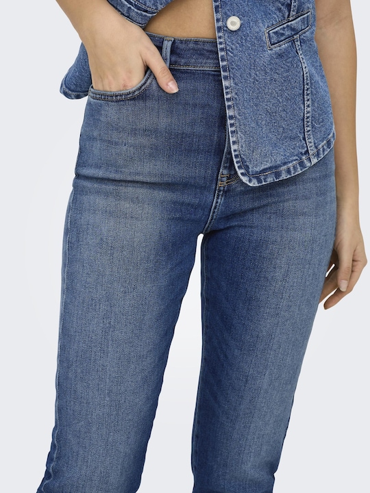 Immagine prodotto Only ONLEMILY Jeans a vita alta e taglio dritto Jeans dalla vestibilità dritta (W33/L32)