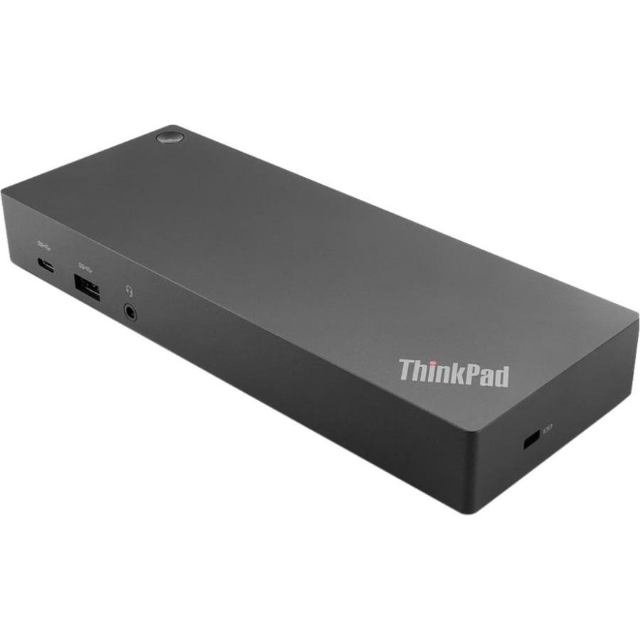 Lenovo ThinkPad Hybrid USB-C Dock (USB-C, 13 Ports), Dockingstation + USB Hub, Schwarz