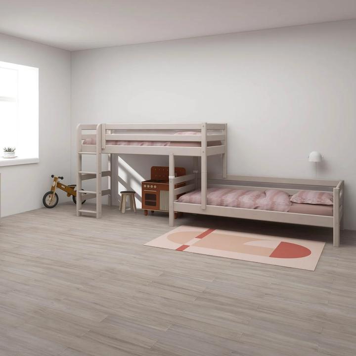 Produktbild Flexa Mittelhohes Kombibett Classic mit gerader Leiter (90 x 200 cm)