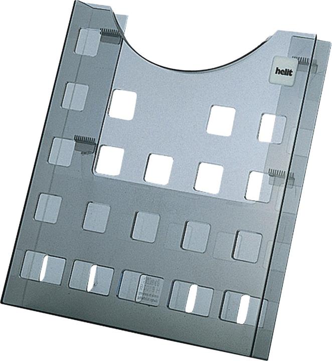 Image du produit Helit H6102508 - A4 - Polystyrène - Gris - Transparent - 1 pièce(s) - 240 mm - 40 mm (A4)