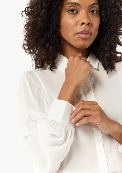 Produktbild Comma Bluse Relaxed-Fit-Bluse mit voluminösen Ärmeln und Raffungen (42)