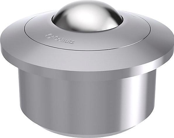 Produktbild kaiserkraft Kugelrolle massiv mit Bund