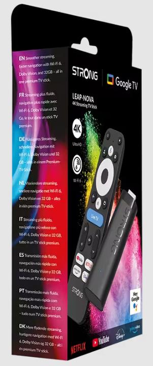 Produktbild Strong LEAP-NOVA Android TV Stick sw (32 GB)