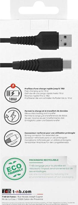 Actual product image T'nB TNB USB-C cable 1 metre (1 m, USB 3.2 Gen 1, 18 W)