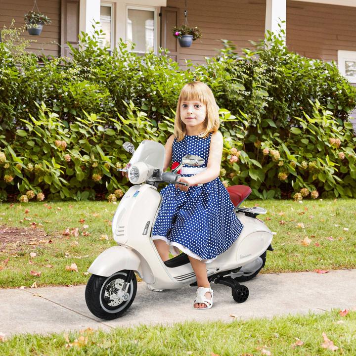 Image du produit Homcom Véhicule électrique Moto pour enfants avec musique MP3 Éclairage (6 V)