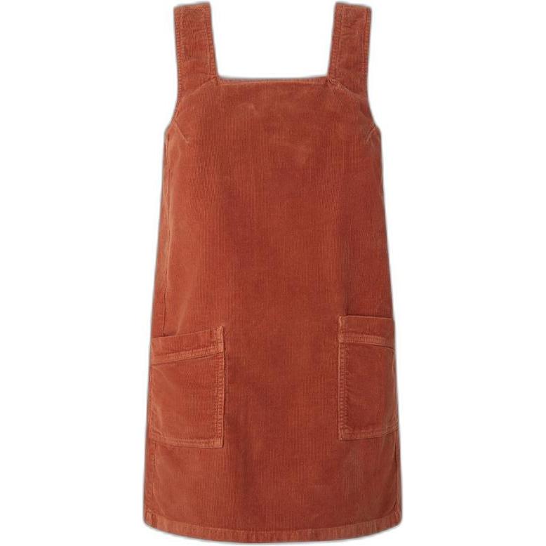 Pepe Jeans, Damen, Kleider, kleid damen siren cord, Rot, (XS)