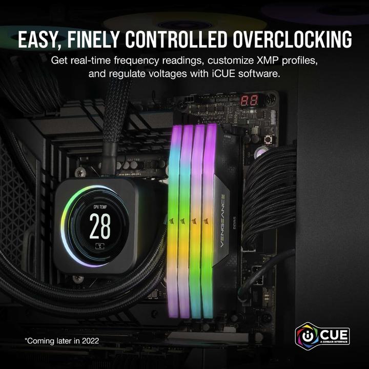 Image du produit Corsair Vengeance (2 x 32GB, 6600 MHz, RAM DDR5, DIMM)