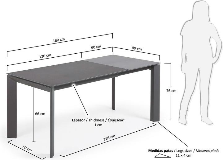 Image du produit Kave Home Axis (120 x 80 x 76 cm)