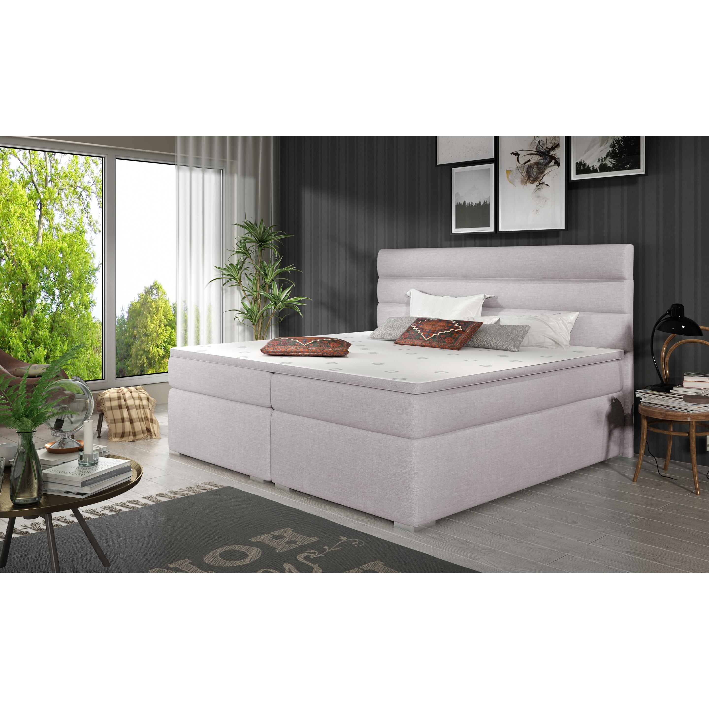 ELTAP, Bett, Softy mit Stauraum (180 x 200 cm)