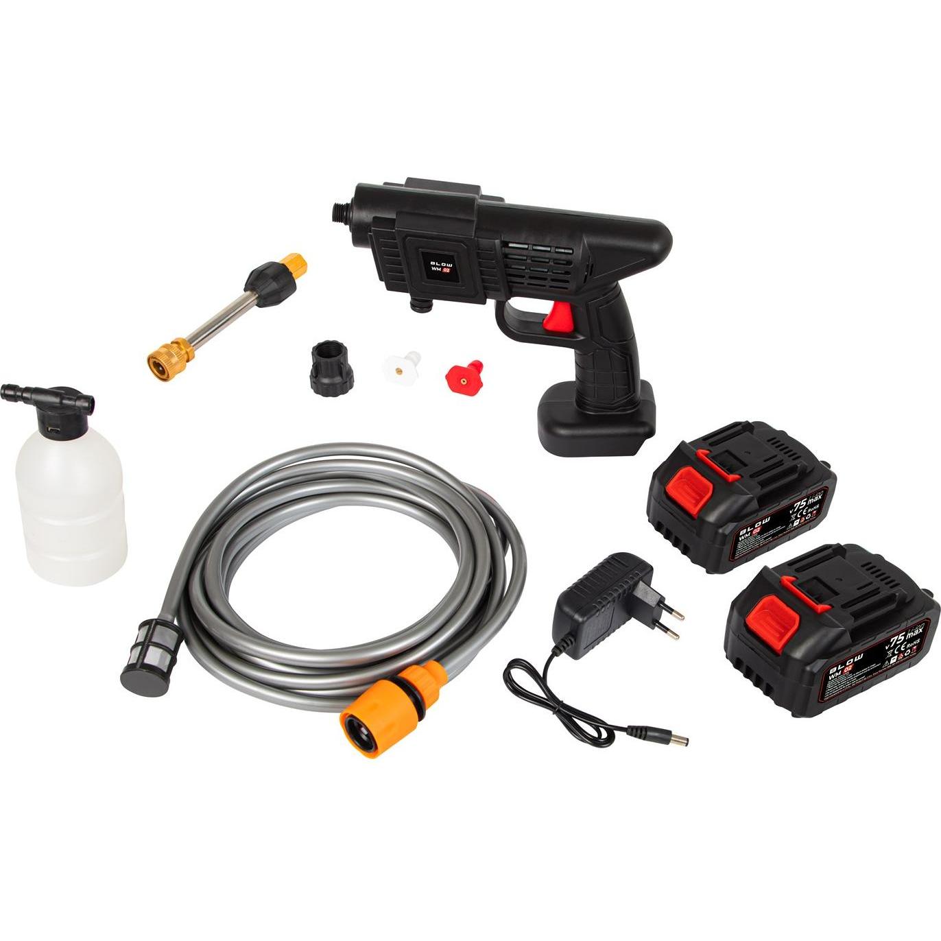 Blow, Pulitore ad alta pressione, WM-02 Akku-Hochdruckreiniger (Batteria, Batteria ricaricabile)