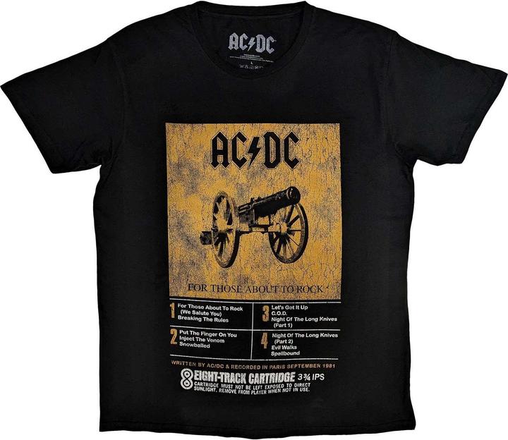 Produktbild AC/DC 8 Track TShirt (XL)