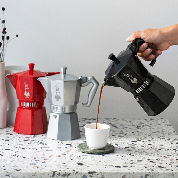 Productafbeelding Bialetti Moka Exclusief 3 kopjes zwart (3 T.)