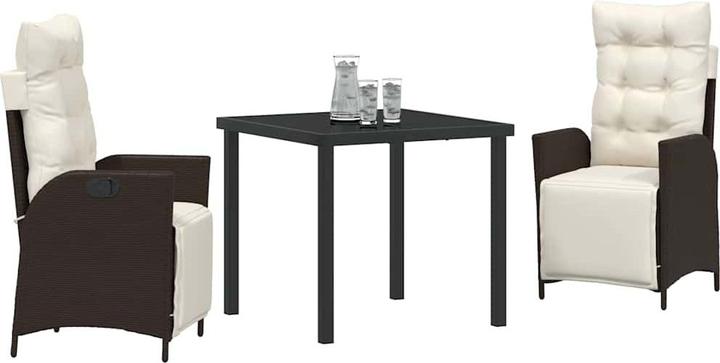 Produktbild vidaXL Garten Essgruppe (80 x 80 x 73 cm)