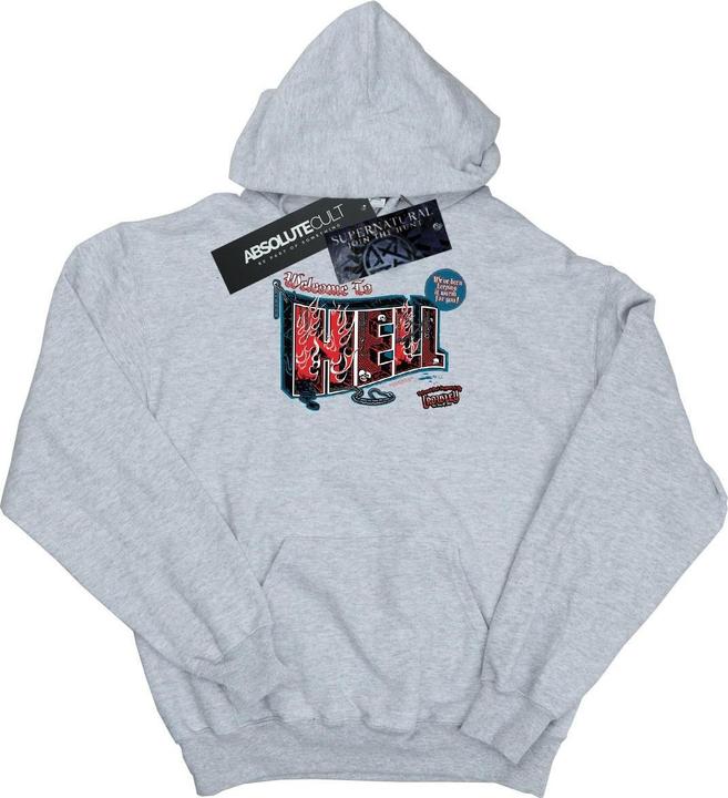 Image du produit Supernatural - Sweat à capuche WELCOME TO HELL - Femme (L)