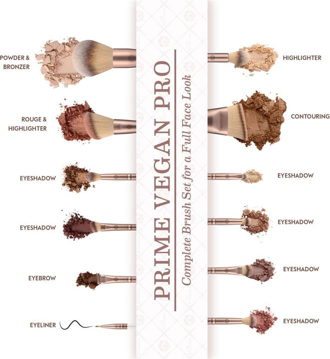 Actual product image Luvia Cosmetics - Prime Vegan Pro (Set)