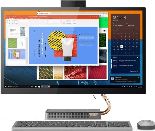 Produktbild Lenovo IdeaCentre AIO 5 – 27IOB6 (Intel Core i7-10700T, 16 GB, 1000 GB, GeForce RTX 3050)