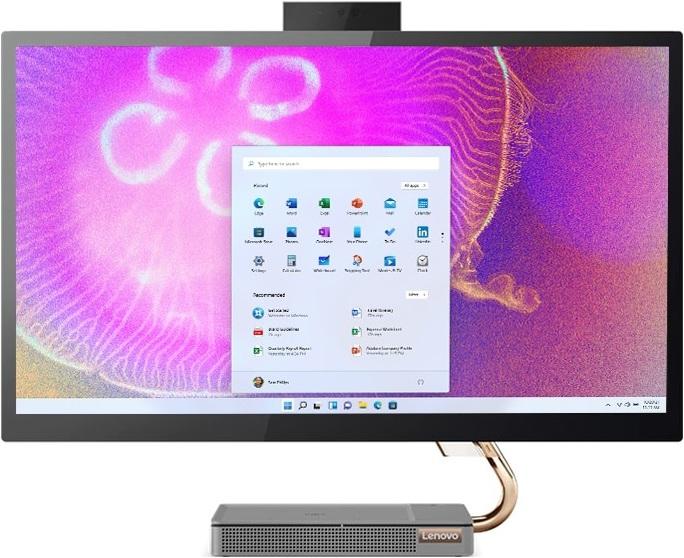 Produktbild Lenovo IdeaCentre AIO 5 – 27IOB6 (Intel Core i7-10700T, 16 GB, 1000 GB, GeForce RTX 3050)