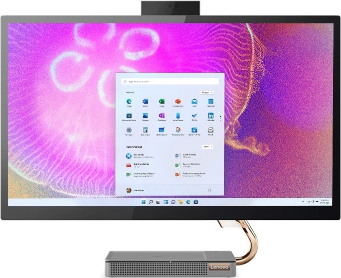 Produktbild Lenovo IdeaCentre AIO 5 – 27IOB6 (Intel Core i7-10700T, 16 GB, 1000 GB, GeForce RTX 3050)