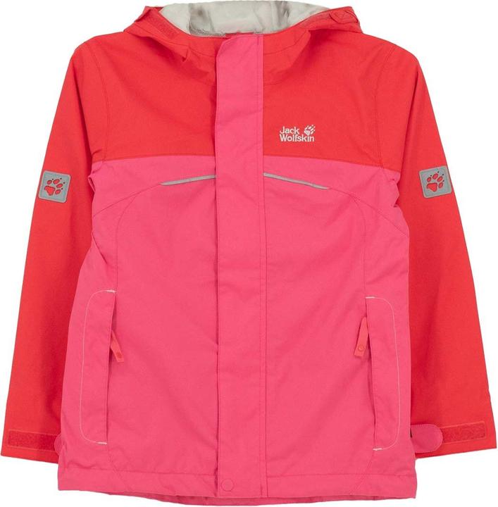 Jack Wolfskin Topaz Texapore Jacke Kinder Wetterschutz Outdoor (128)