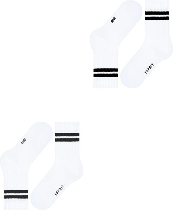 Produktbild Esprit Tennis Stripe 2-Pack Baumwollsocken (2er Pack, 35 - 38)