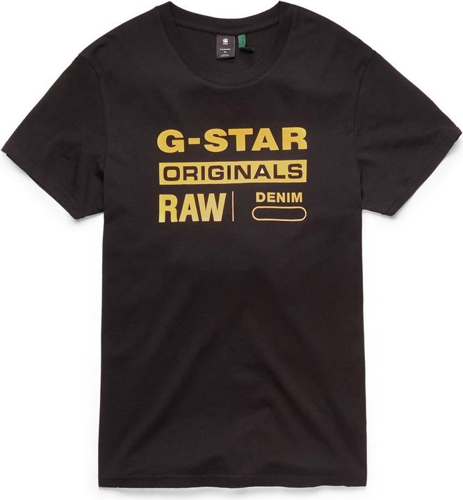 Produktbild G-Star Printed Graphic Eight T-Shirt Regular Fit Black (S)