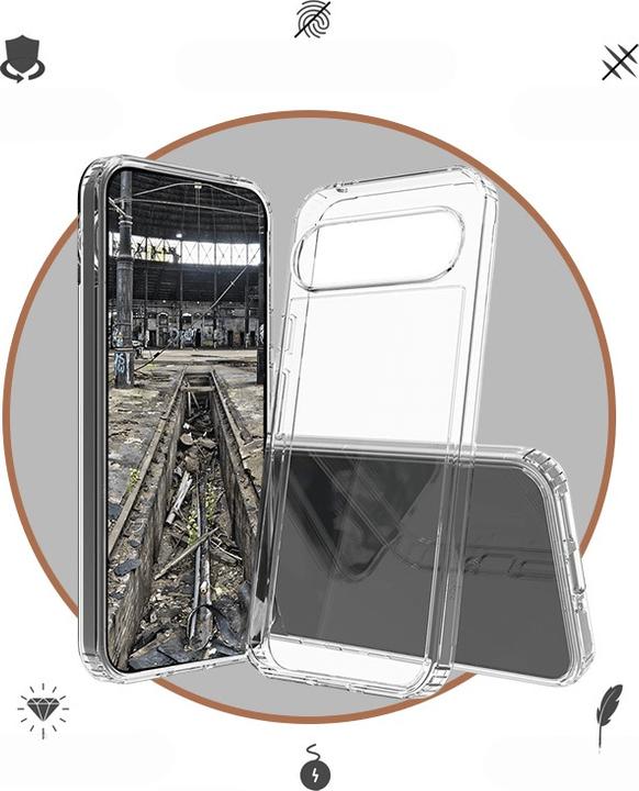 Actual product image JT Berlin Pankow Clear (Google Pixel 9 Pro, Google Pixel 9)