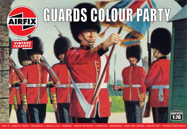 Actual product image Airfix Guards Colour Party