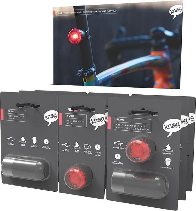 Image du produit knog. Plug Slatwall display, (PU/15), noir