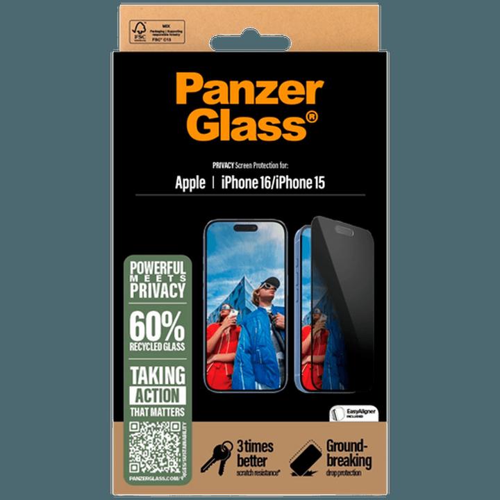 Actual product image PanzerGlass Ultra-Wide Fit (1 pcs., Apple iPhone 15, Apple iPhone 16)