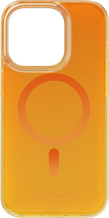 Actual product image iDeal Of Sweden Magsafe Designer Hard-Cover Orange Spritz clear (Apple iPhone 14 Pro)