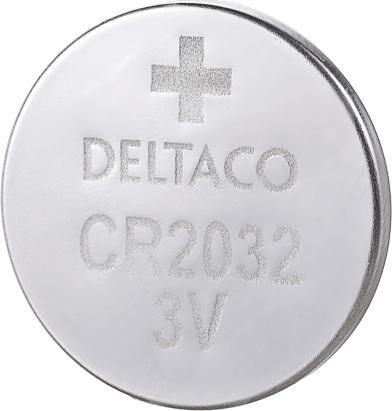 Deltaco Ultimate pile au lithium, 3V (1 pcs, CR2032, 240 mAh)