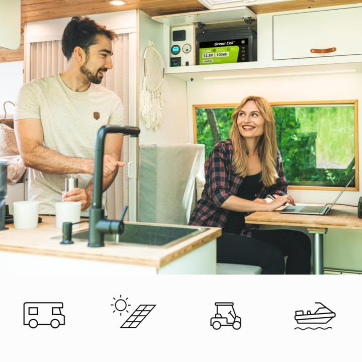 Immagine prodotto GreenCell Batteria di alimentazione (12.80 V, 125 Ah)
