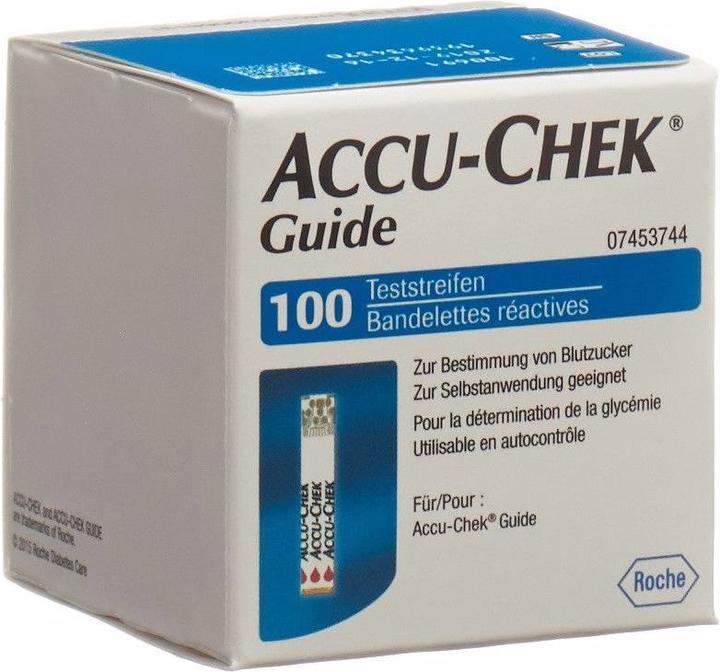 Produktbild Accu-Chek Guide Teststreifen (100) (Teststreifen)
