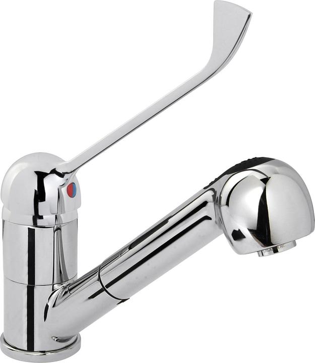 Actual product image Hendi Single sink unit with pull-out shelf