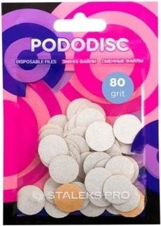 Produktbild Staples Pododisc Pro S 80 Grit Replacement Pads White