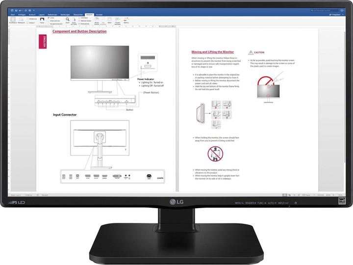 Produktbild LG 24BK450H-B (1920 x 1080 Pixel, 24")