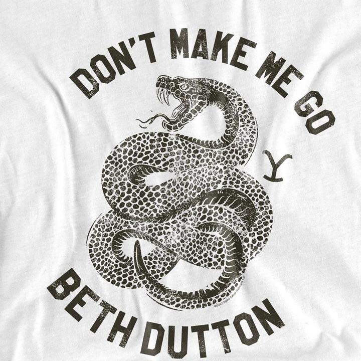 Produktbild Yellowstone Don't Make Me Go TShirt (XL)