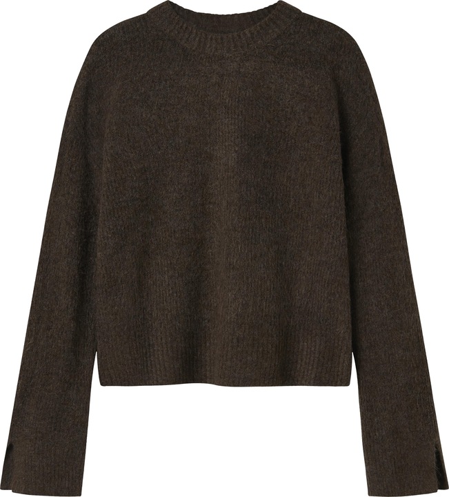 Lmtd Gerippter Relaxed Fit Strickpullover