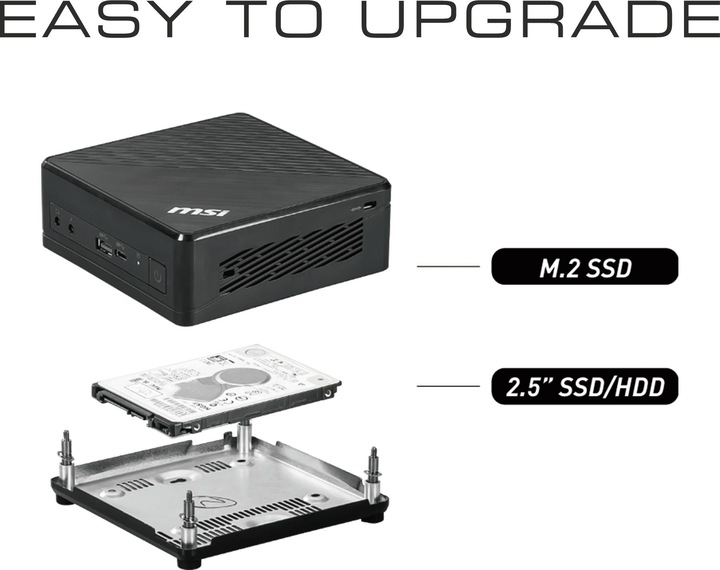 Produktbild MSI Cubi 5 10M (Intel Core i7-10510U)